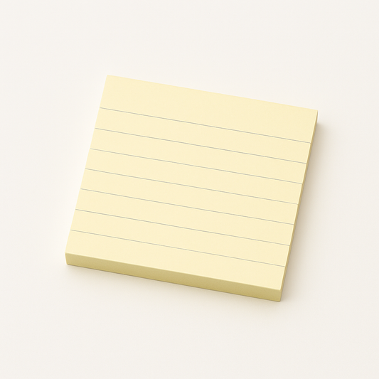 Lined Sticky Notes